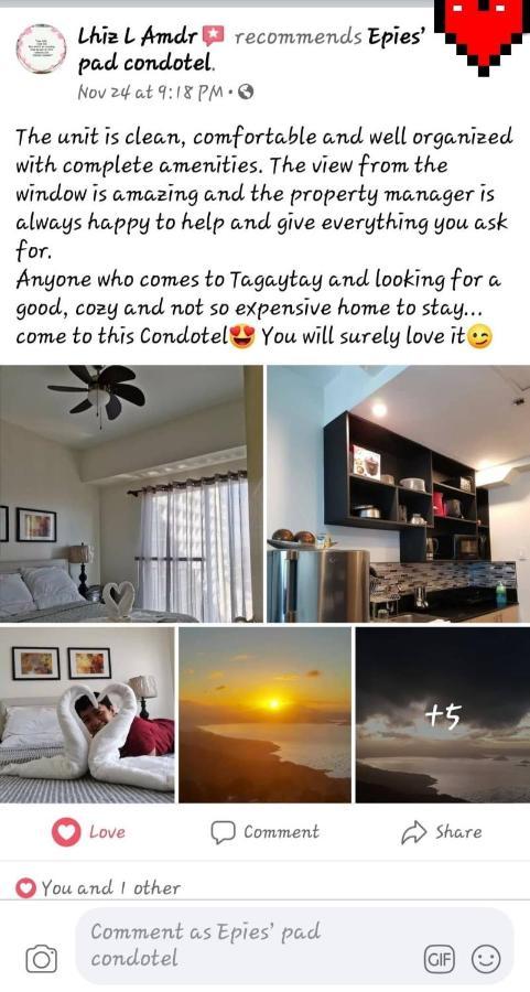 Epie'S Pad Apartment Tagaytay City Luaran gambar